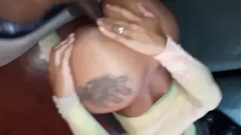 Yellow ass farting while getting fucked