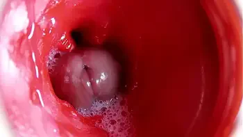 CAMERA INSIDE PUSSY: POWERFULL CUM IN PUSSY! BEST Internal ASMR in 4K MORE SPERM