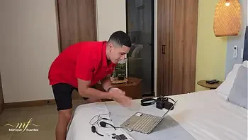 My Stepson Catches Me Masturbating with His Microphones - Monique Fuentes & Max Betancur