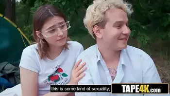 Two Couples Swing Partners on a Hike to Share Rimming and Anal Experience