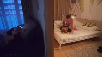 Parents Watching TV While I Fuck My Thick Stepsister In The Other Room