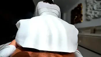 BIG-ASS TENNIS PLAYER CHEATS WITH MY BALLS OFF COURT BEFORE THE BIG MATCH!