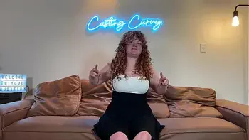 Casting Curvy: Busty Red Head Nurse Tries Out For Porn