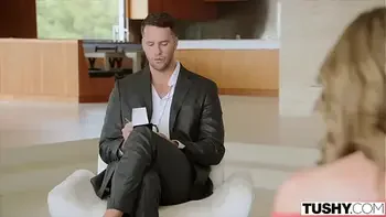 TUSHY Hot Blonde MILF Charlie Forde Squirts Like A Fountain During Anal