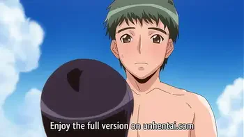 Hentai – Older Stepsister Goes Topless at the Beach! [Uncensored] [Subtitled]