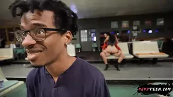 Fucking Sneaky in the Bowling Alley and Getting Filmed