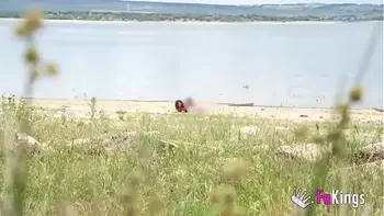 VOYEUR, I'm going to the beach and I have one intention: TO FUCK!!! I'm Luna Black X and you're going to get fucked - FAKings