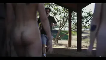 Hiker Gets Captured By Horny Dominant Girls - Hardcore Reverse Gangbang with Multiple Creampies