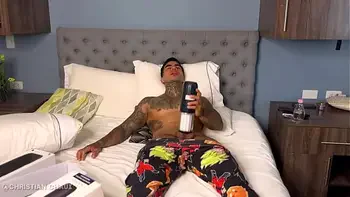 My stepmother leaves a gift for my step father and I end up fucking her