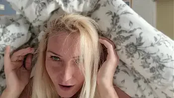 Morning SEX with your STEPMOTHER with your girlfriend in the bed!