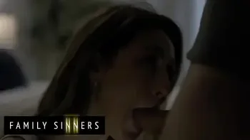 FAMILY SINNERS - Rebellious Stepdaughter Seduces Her Stepbrother To Show Him Breaking Rules Feels So Much Better