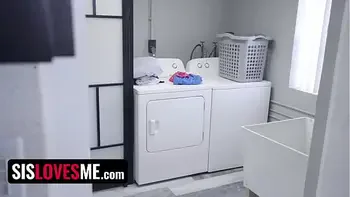 Stepbro gets addicted to his own stepsister's huge tits