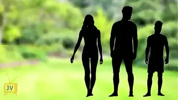 En la Playa Nudista con mi familia