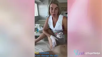 Russian Bombshell Shows Off Her Smoothest Spot