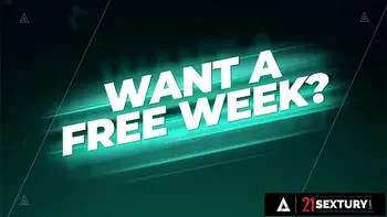 21 SEXTURY - Gorgeous Brunette Eveline Dellai Finds Two Cocks To Fill Both Her Holes