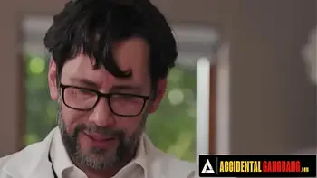 ACCIDENTAL GANGBANG - Katrina Colt Takes On Five Scientists For Intense Anal And DP Gangbang