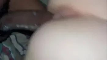 She begged for anal in the shower, but his massive BBC was way too big to fit. Still dripping wet, she bent over the bed after the shower and took every inch doggystyle, loud moaning as he stretched her out deep close up pov