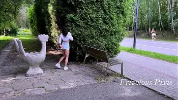 Wild Public Flashing: Pissing, Masturbating to Orgasm & Train Excitement!