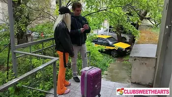 Nice Stranger Offers Me a Place to Stay! Rebecca Nikson , Turman Merman for ClubSweethearts