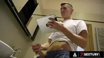 21 SEXTURY - Gorgeous Shalina Devine Loves Helping Males In The Sperm Donor Office FULL SCENE