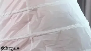 Girlsway Mary Moody Is Cheating With Her Sister-In-Law While Trying Wedding Dresses