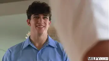 MILFY Hot Housewife Armani Black Can't Get Enough Of Delivery Boy's Cock