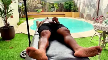 Tricked by horny stepmother, massage with happy ending