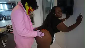 Thick & Juicy BBW Bank Teller Delivers Gibby 1 Million Dollars in Cash and Of Course She Wants A Piece Of The Pie