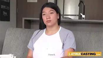 Huge Boobs Amateur Latina Gets Deepthroated By Her American Stepbrother!