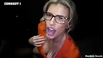 GloryholeSecrets - Blonde Petite Babe Puts Her Tight Mouth To Work At Gloryhole