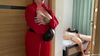 SQUID GAME - Stepsister want show me her boobs after watching series!