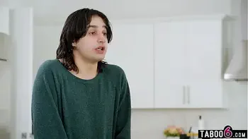 Stepson walks in on curvy mature MILF stepmom doing naked yoga