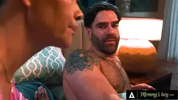 MOMMY'S BOY - Petite Alexia Anders Gets Fucked By Stepbrother Next To Stepmom Dana Vespoli In 4-Some