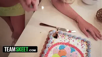 If She Was Hungry Enough to Steal Her Boss' Cake, She Can Eat His Cock Too