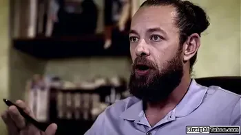 Two teens lick ifo the college counselor and the perv joins