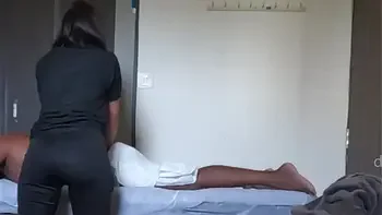 Thai girl shocked seeing black cock