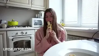 Lifeselector - Petite GF Mirari Hub spreads her pussy lips