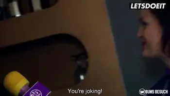 Busty Blonde Bitch Anike Ekina Loves To Fuck With Fans And This Time Gets Hard Banged The Way She Likes - LETSDOEIT