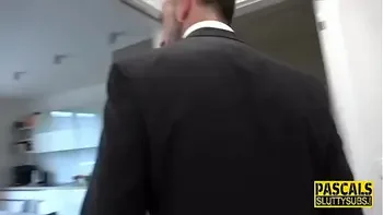 Spanked real sub squirts