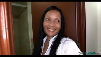 Shy maid wants some extra cash