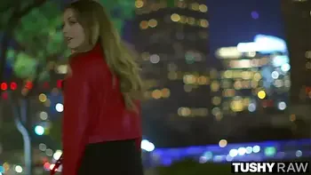 TUSHYRAW Blonde Nympho Only Wants Anal