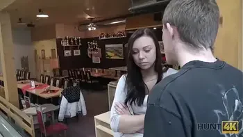 HUNT4K. Hunter is looking for awesome sex for money in bowling place