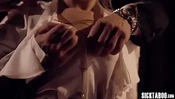 Perverted secretary fucked by a bad boss with his cock