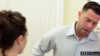 Wet MILF professional massage and sucked a clients cock