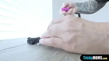 Deviant stepson tricked her stunning MILF stepmother