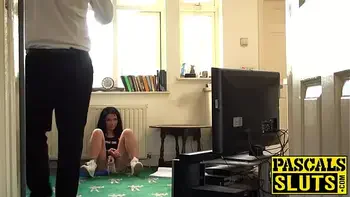 Teen subslut spanked and fucked hard by dominant male