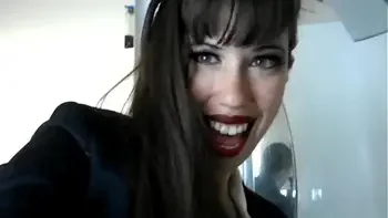 gets ready for work in front of her tiny boy and must find a hiding spot for him on her body