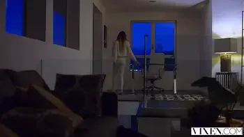 VIXEN Naughty Student Secretly Seduces Her Boyfriend