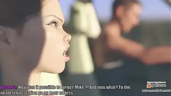 cheated on her husband with a passing, while he went for gasoline