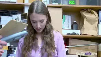 Shoplifting whore shamed & fucked